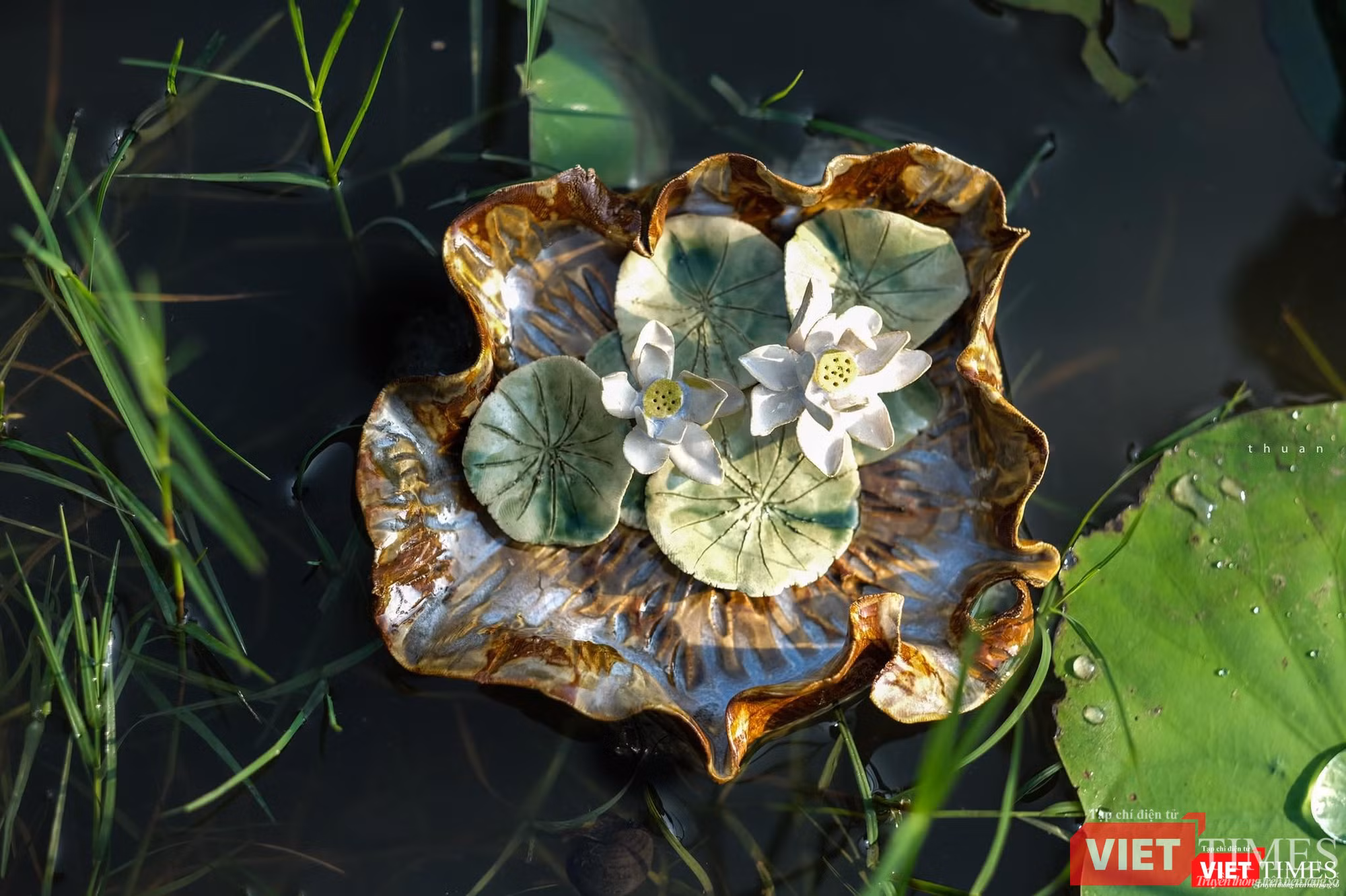 Ngắm bộ sưu tập Gốm Sen của Bùi Thanh Thuận