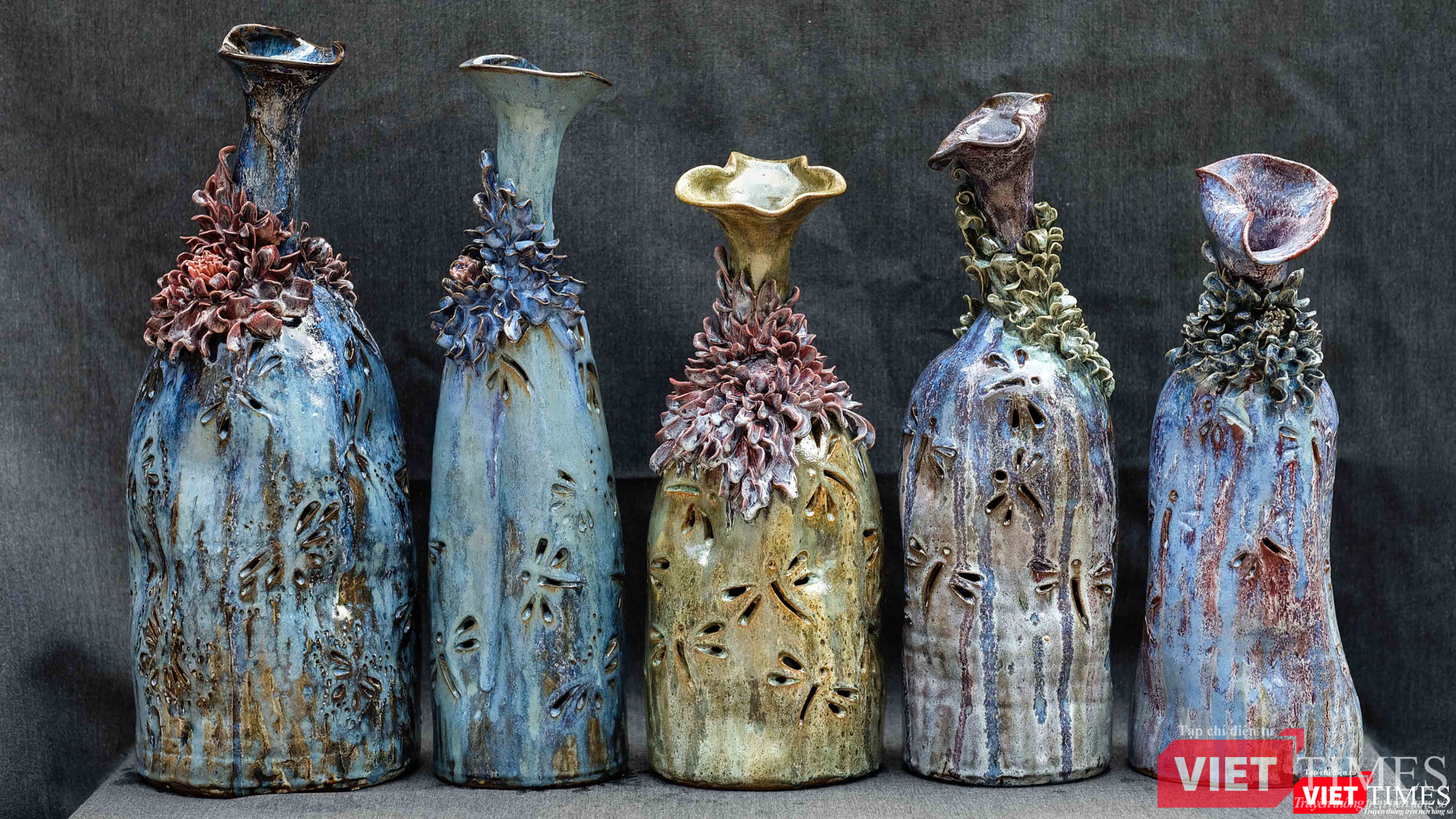 Bộ tác phẩm hoa cúc ngẫu hứng của Nguyễn Thị Dũng Hoa cúc ngẫu hứng