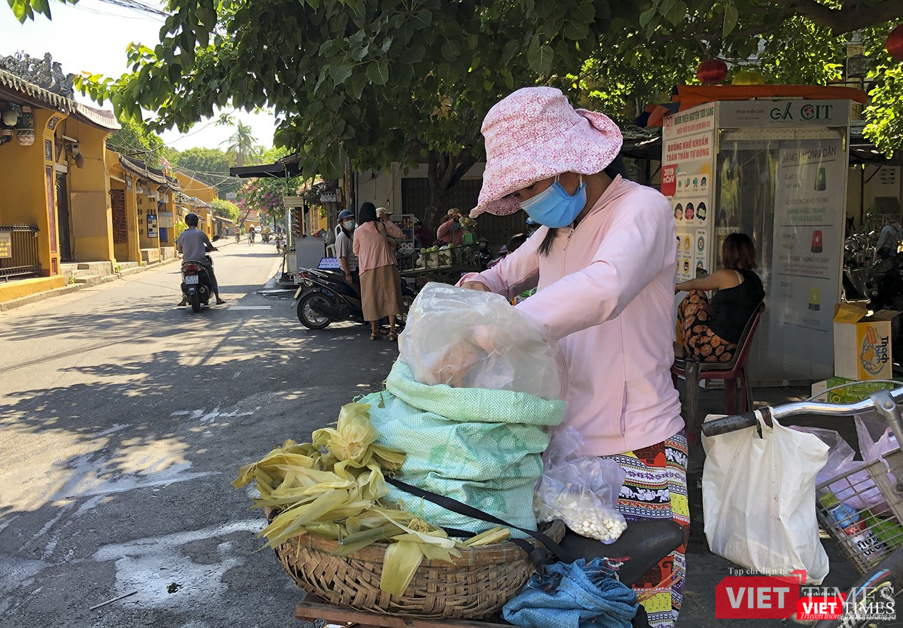 Bắp luộc, một trong những nét ẩm thực của người Hội An