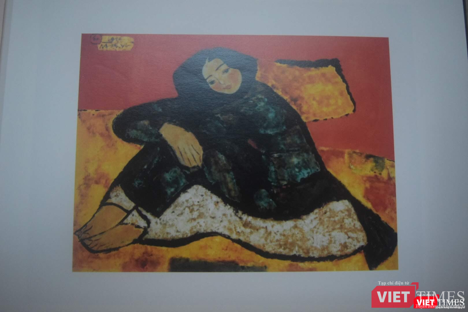 Thần thái của nhân vật con người trong tranh Nguyễn Sáng Thần thái của nhân vật con người trong tranh Nguyễn Sáng