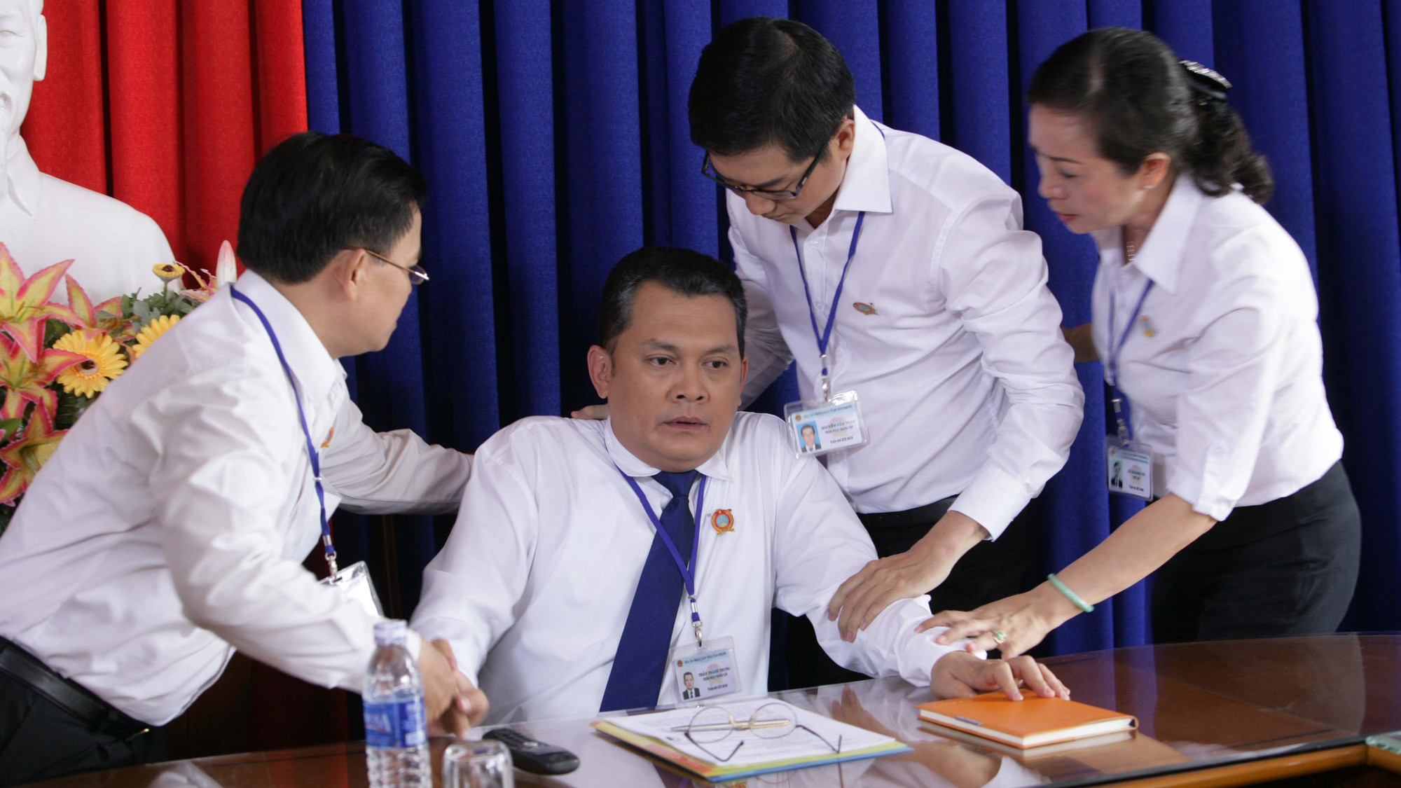 Cảnh trong phim "Dặm đường công lý"