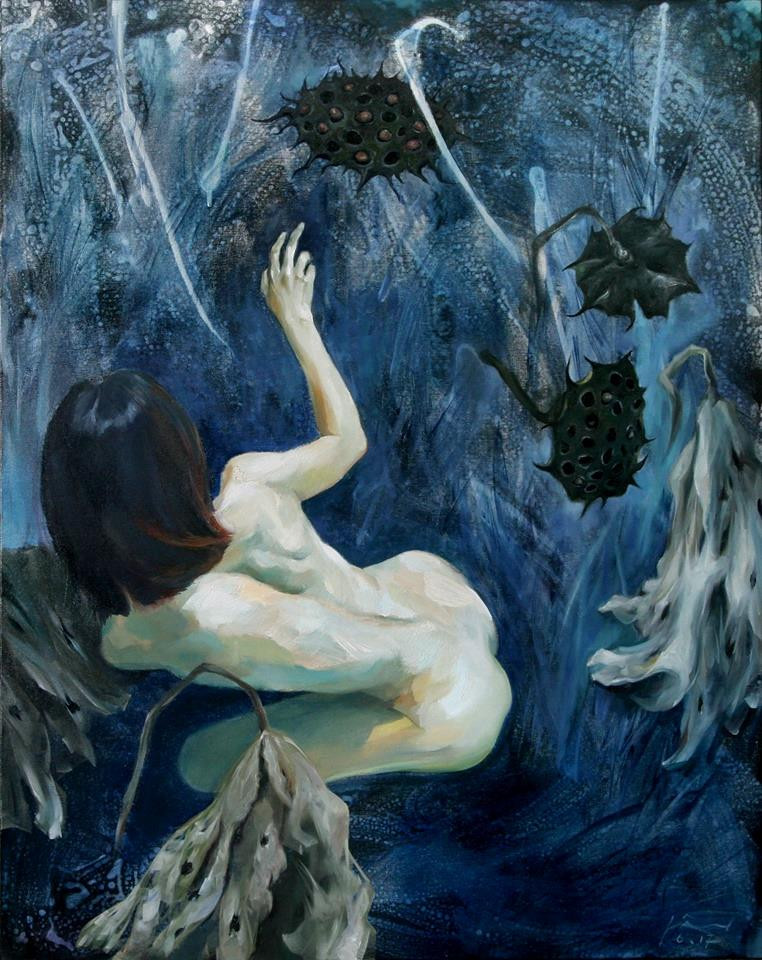 "Tiến hóa 2" - họa sĩ Doãn Hoàng Lâm "Tiến hóa 2" - họa sĩ Doãn Hoàng Lâm