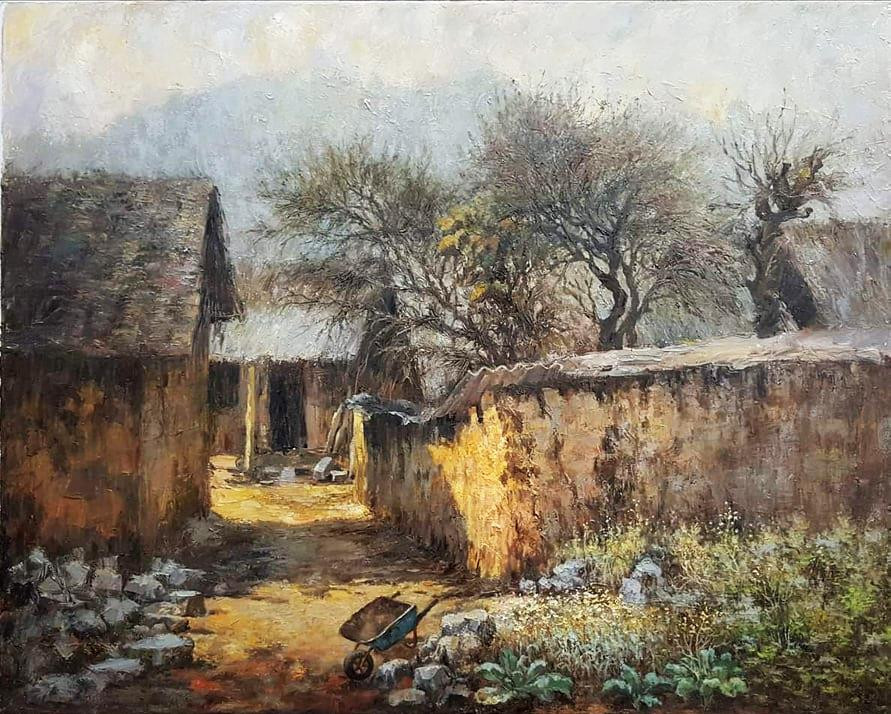 "Sớm Ma Lé" của họa sĩ Dương Tuấn "Sớm Ma Lé" của họa sĩ Dương Tuấn