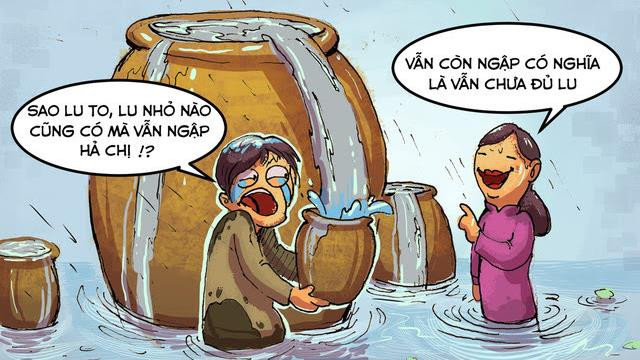 (Biếm họa của báo Tuổi trẻ Cười)