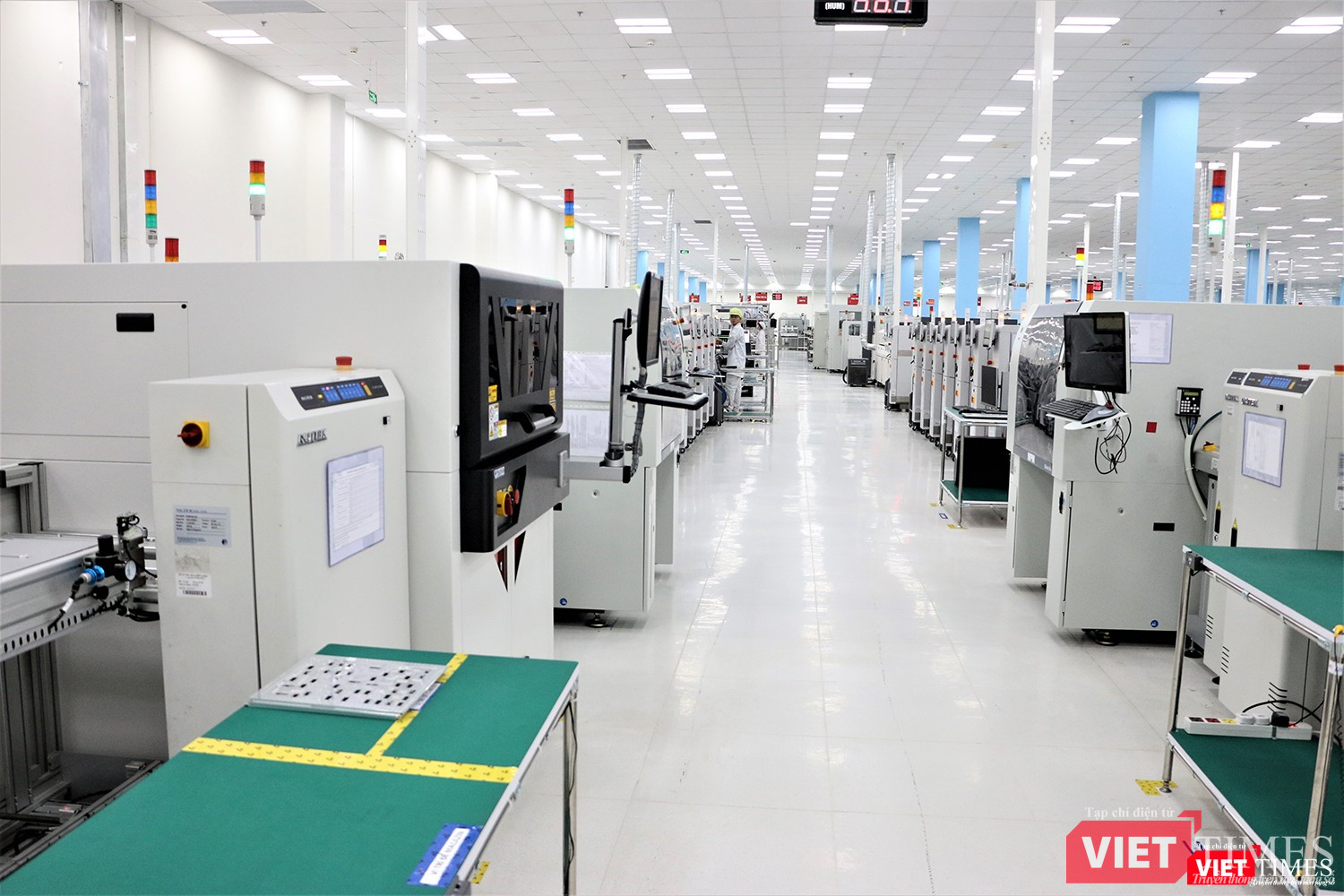 Các thiết bị máy móc được nhập khẩu từ Mỹ, Đức, Hàn Quốc, Nhật Bản