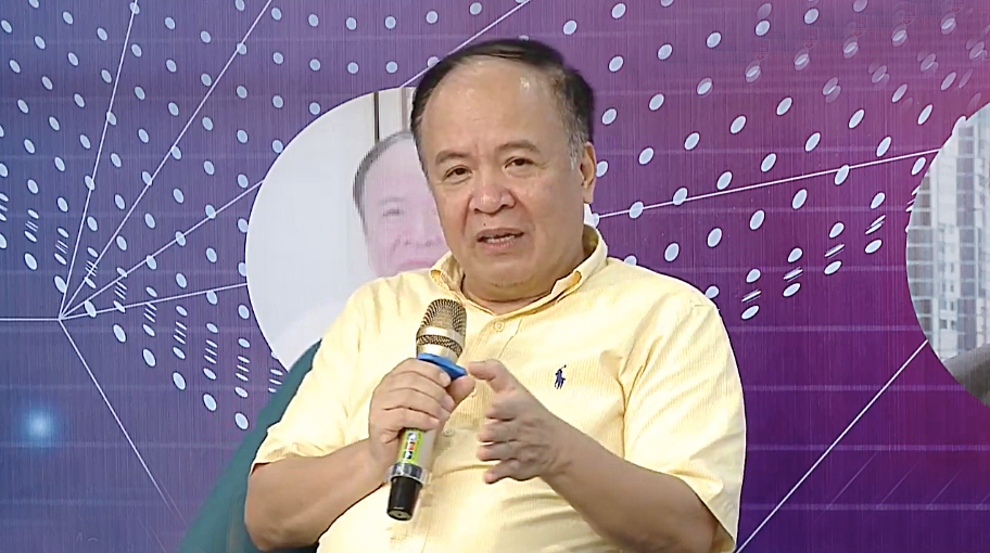 ông Nguyễn Ái Việt tại một hội thảo về Kinh tế nền tảng