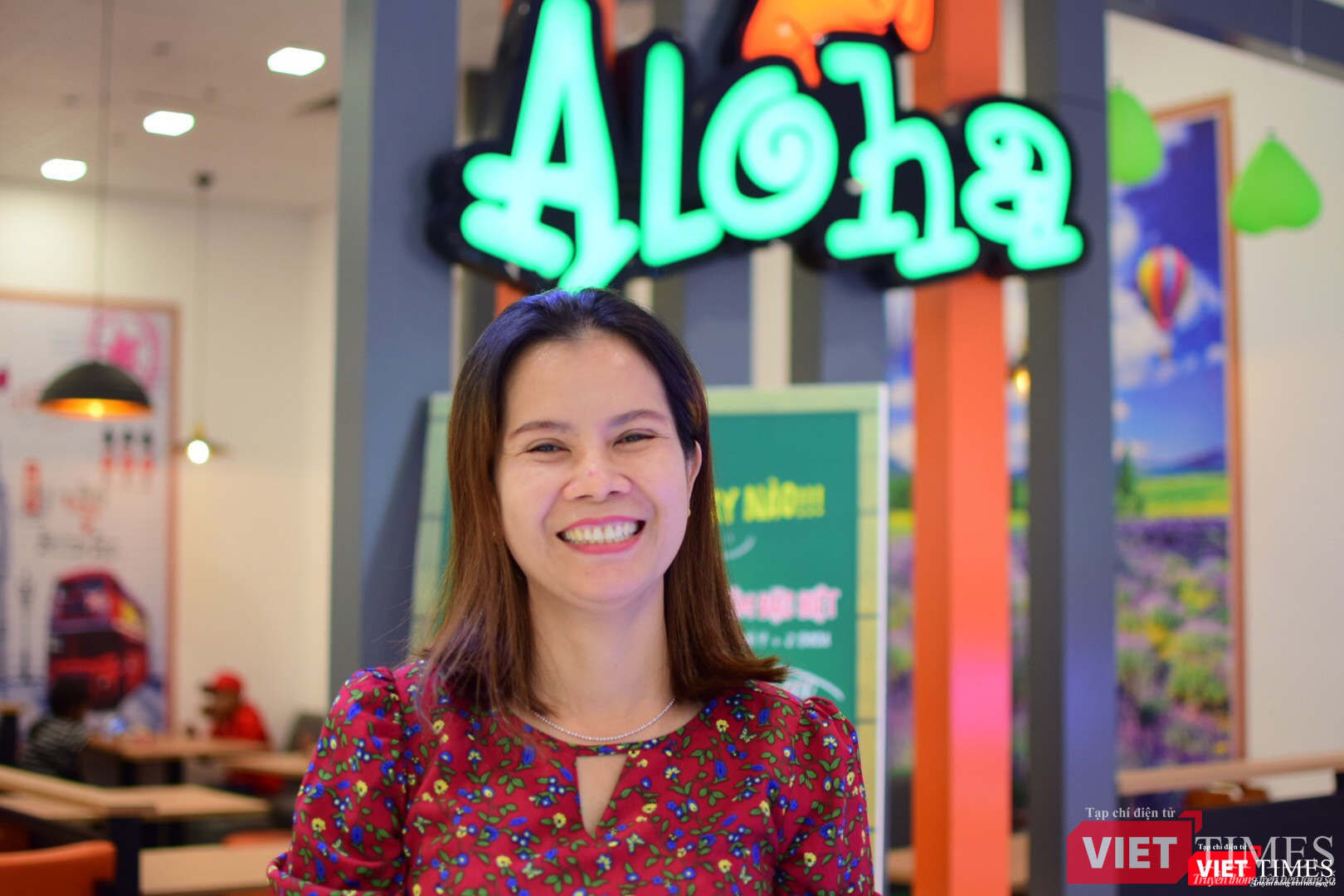 Bà Phạm Thị Thanh Phượng tâm huyết gây dựng chuỗi cửa hàng thức ăn nhanh Aloha ở rất nhiều tỉnh thành