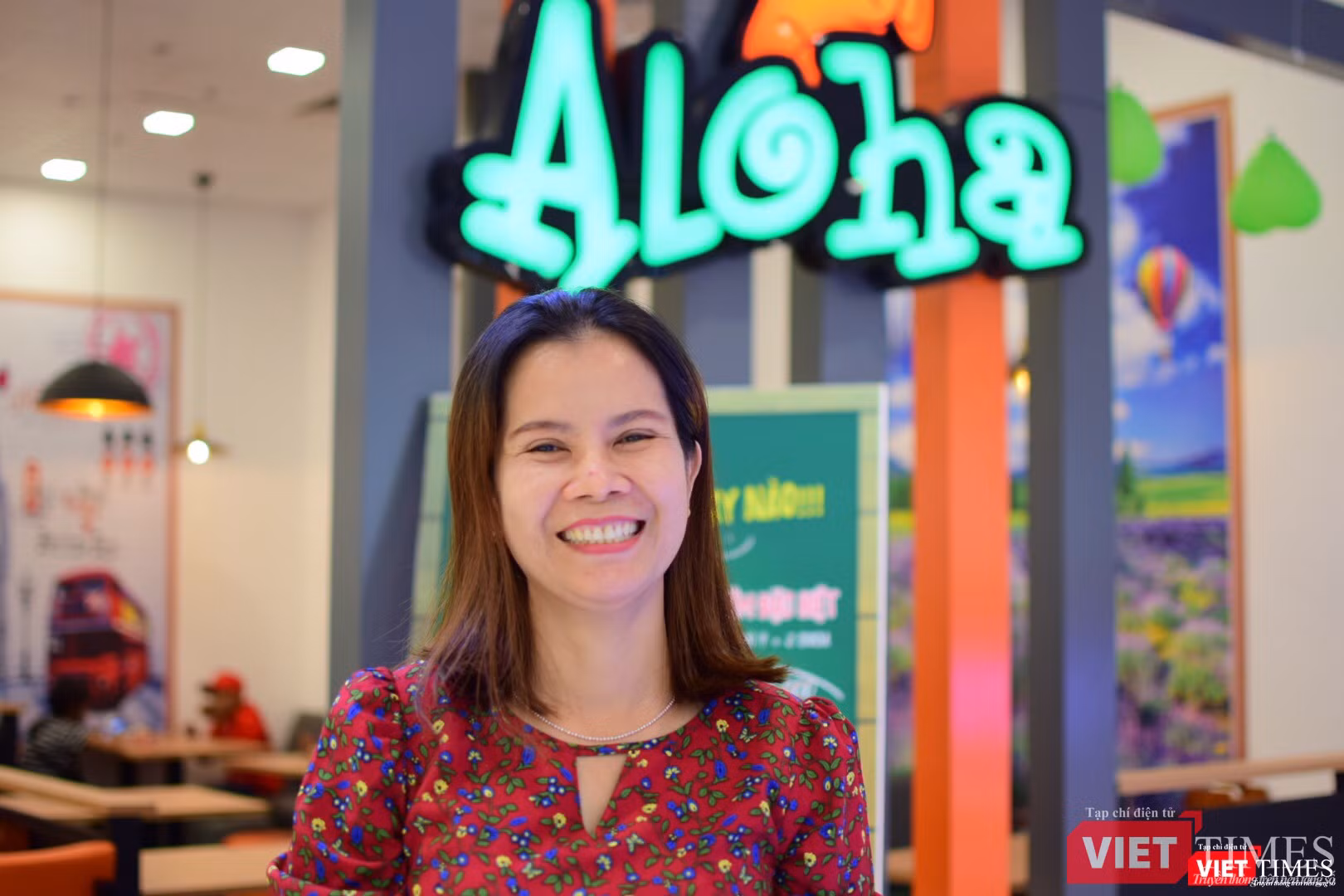 Bà Phạm Thị Thanh Phượng tâm huyết gây dựng chuỗi cửa hàng thức ăn nhanh Aloha ở rất nhiều tỉnh thành