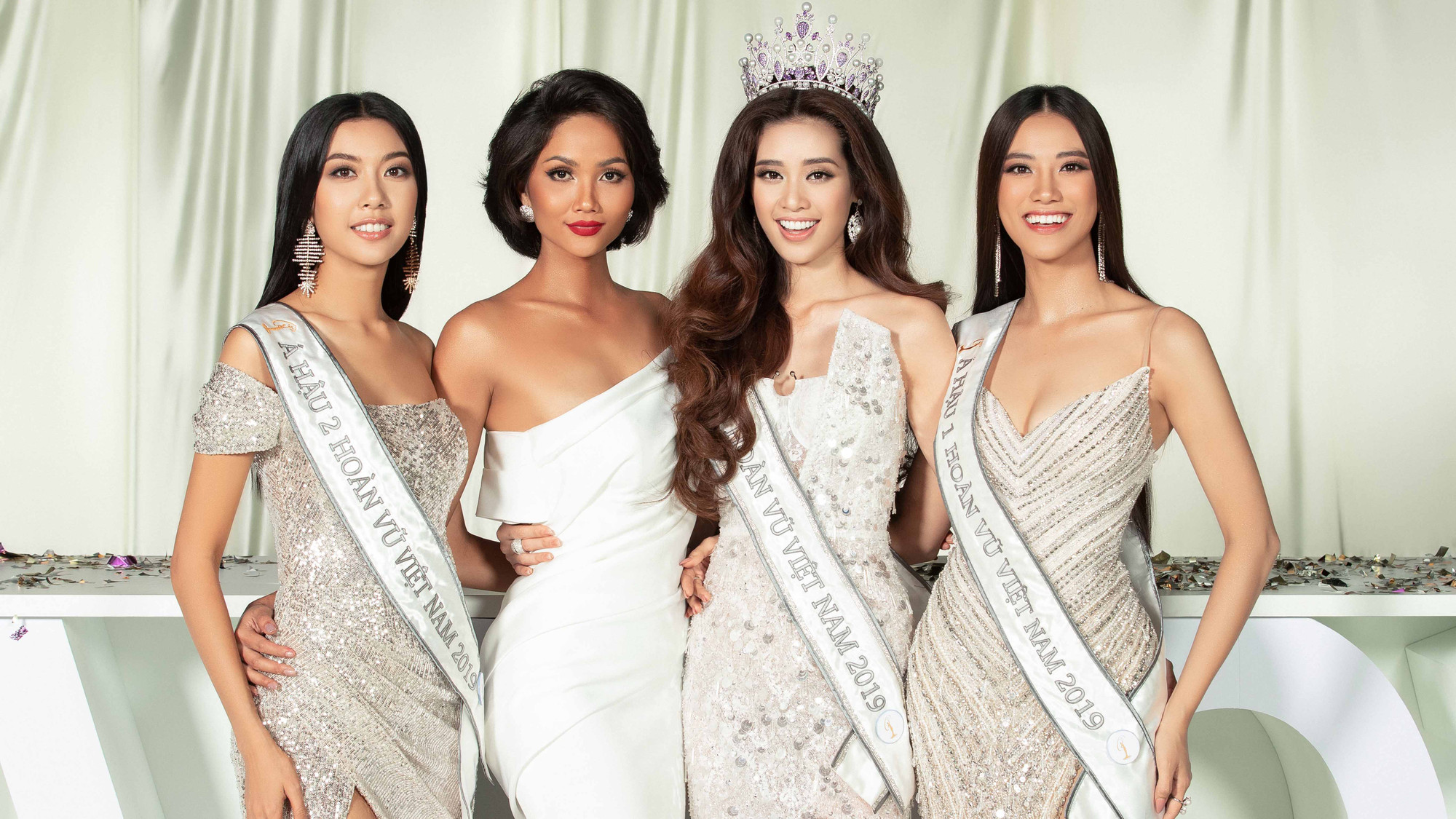 Hoa hậu H'Hen Niê, Hoa hậu Khánh Vân cùng Á hậu Kim Duyên, Á hậu Thúy Vân