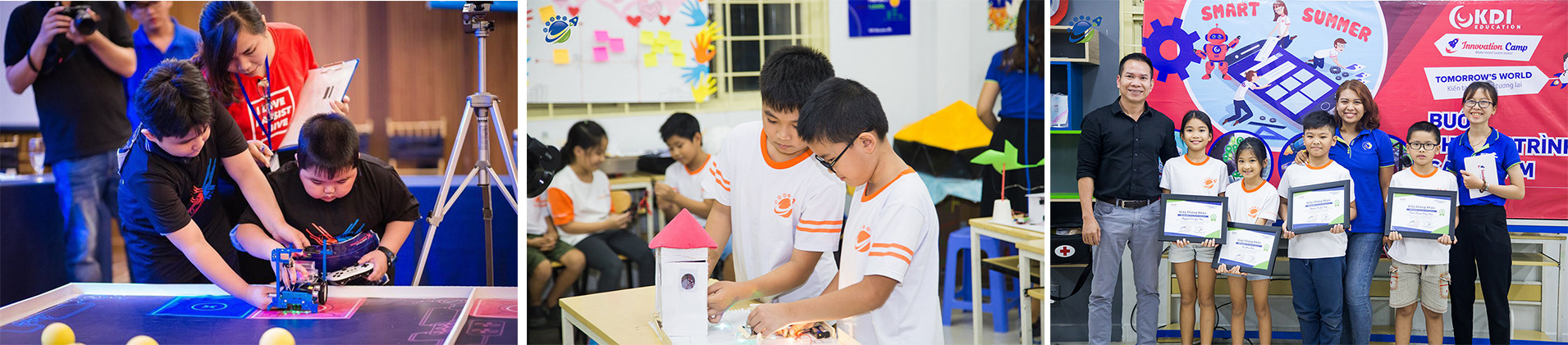 Học sinh tham gia STEM. Học sinh tham gia STEM.