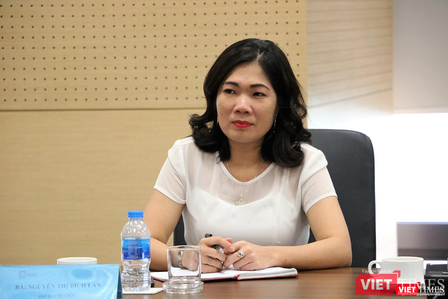 bà Nguyễn Thị Bích Lan - Giám đốc Trung tâm Hợp tác Phát triển ICT