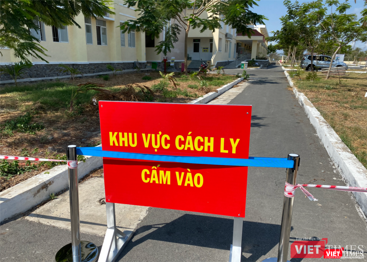Khu vực cách ly cấm vào, BV điều trị chuyên COVID-19 Cần Giờ (Ảnh: TB) Khu vực cách ly cấm vào-BV điều trị chuyên COVID-19 (Ảnh: TB)
