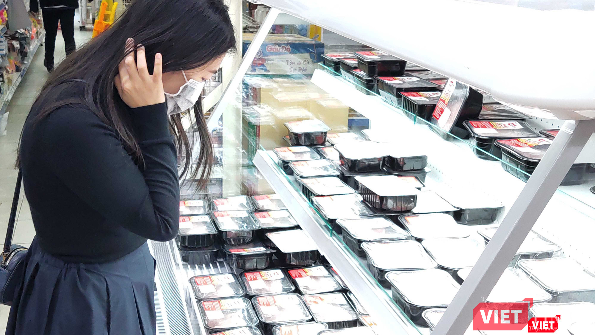 Dự trữ thực phẩm, mối lo khi đối phó dịch bệnh COVID-19 (Ảnh: Hòa Bình) Dự trữ thực phẩm, mối lo khi đối phó dịch bệnh COVID-19 (Ảnh: Hòa Bình)