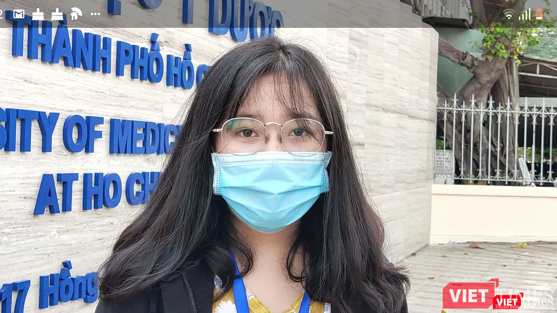 Phạm Thị Nhi, SV năm thứ nhất Khoa Điều dưỡng Kỹ thuật y học (Ảnh: Hòa Bình) Phạm Thị Nhi, SV năm thứ nhất Khoa Điều dưỡng Kỹ thuật y học (Ảnh: Hòa Bình)