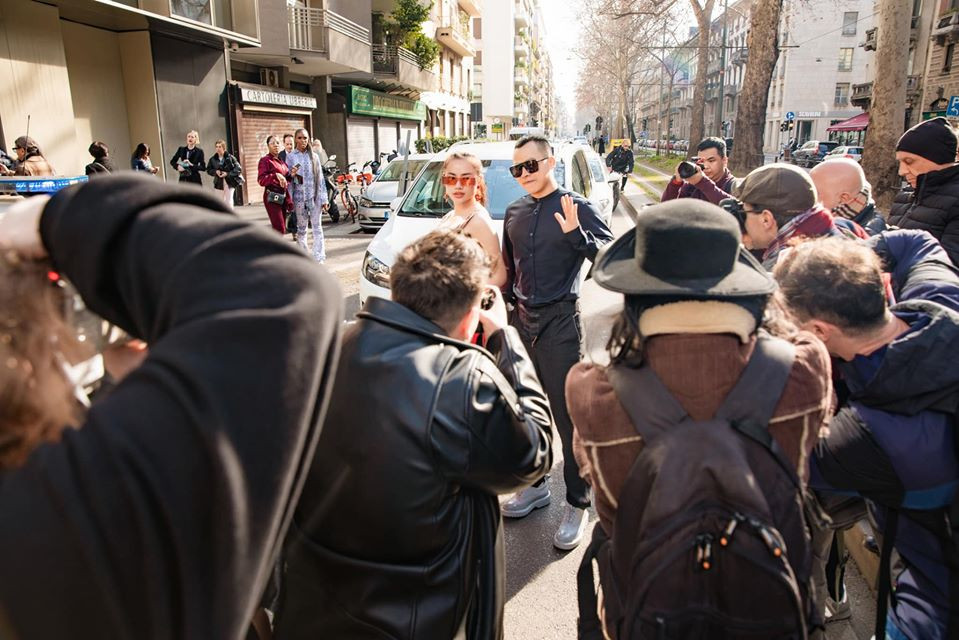 Vũ Khắc Tiệp khi đi tham dự tuần lễ thời trang Milan (Ý) - Ảnh trên trang cá nhân 