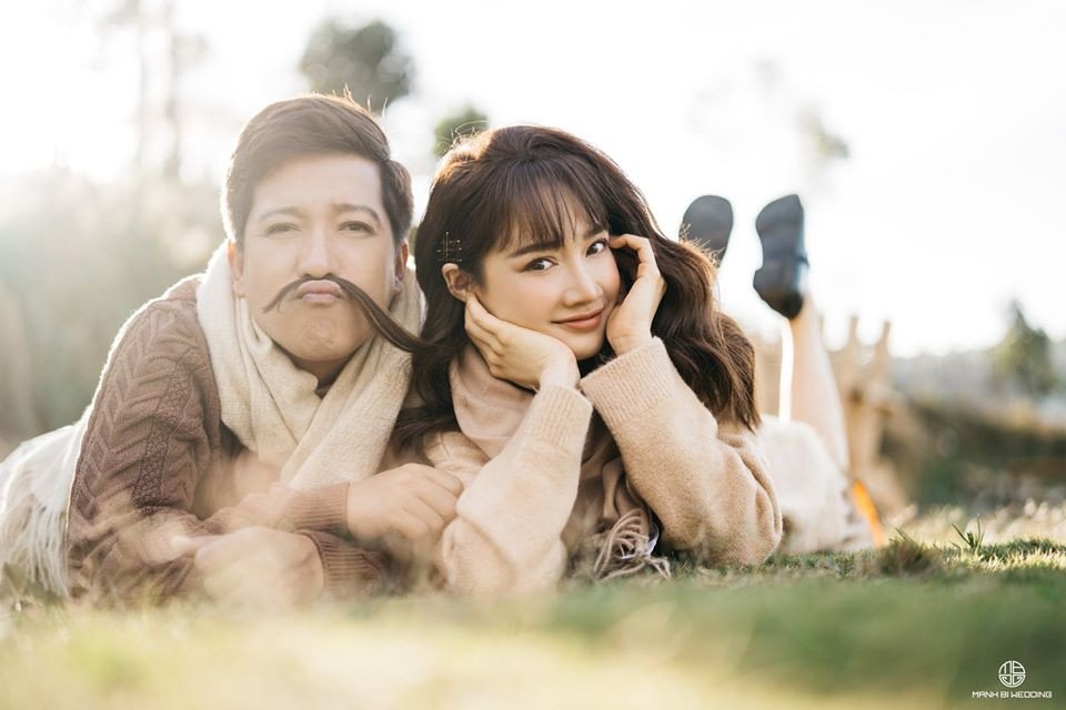 Trường Giang nổi tiếng chiều vợ (Ảnh: Mạnh Bi) 