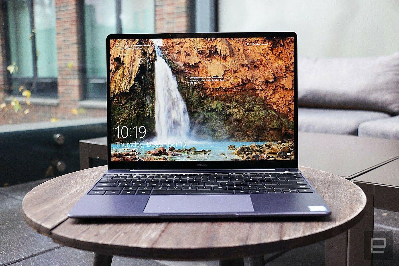 Matebook của Huawei có thiết kế tương tự như Macbook