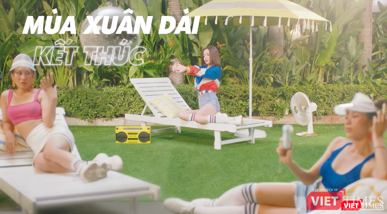 Giai điệu rộn ràng, cảnh quay đẹp mắt mang đậm chất hè
