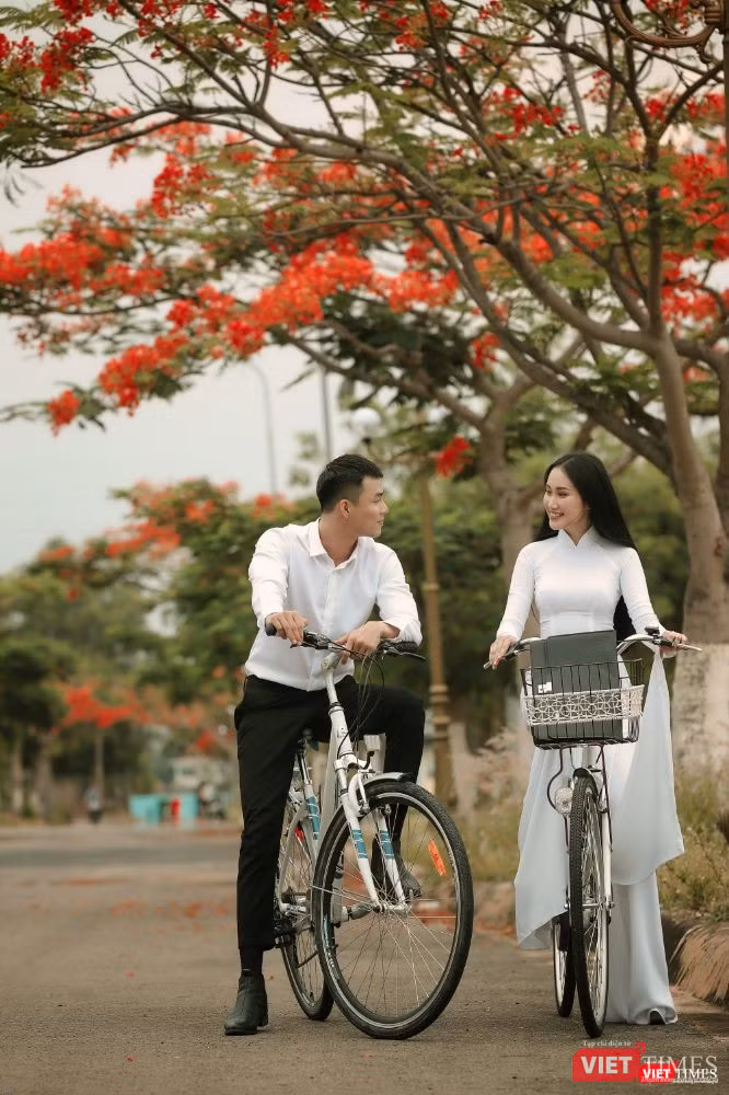 Ai cũng từng có một tuổi học trò thơ dại với những cánh phượng hồng ép khô