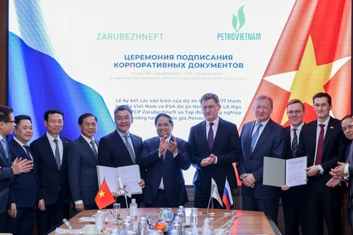 Việt Nam – Nga mở rộng hợp tác về dầu khí và năng lượng