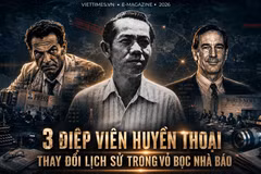 Ba điệp viên huyền thoại thay đổi lịch sử trong vỏ bọc nhà báo