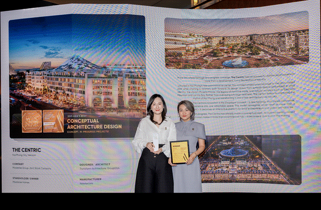 Đại diện Masterise Homes nhận 2 giải thưởng danh giá tại AADA 2025