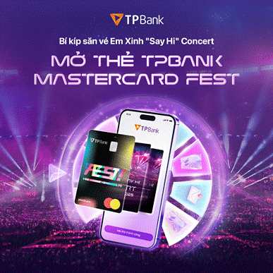 Thẻ TPBank Mastercard FEST trở thành “đường tắt” đưa các Xinhiu đến với Em Xinh “Say Hi” Concert đêm 2 tại Hà Nội (11/10).