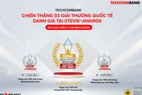 Techcombank chinh phục hội đồng giám khảo quốc tế Stevie Awards 3 năm liên tiếp