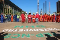 PVEP-NCS và Vietsovpetro lắp dựng thành công Panel Row 1 tại dự án Đại Hùng Nam, vượt tiến độ 14 ngày