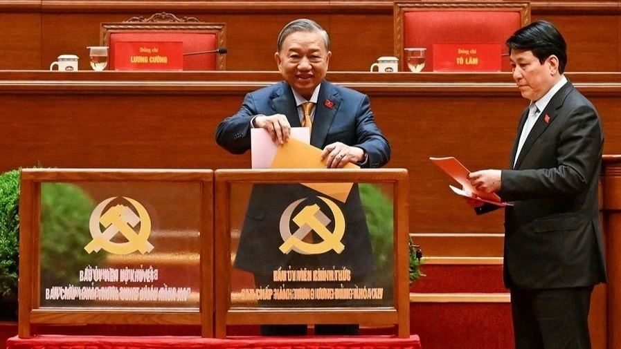 Tổng bí thư Tô Lâm tái đắc cử Ban Chấp hành Trung ương khóa XIV