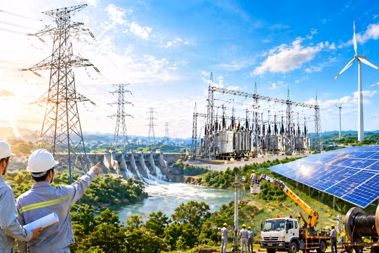 Bản đồ thắng thầu của Tập đoàn PC1 tại các dự án điện trọng điểm quốc gia