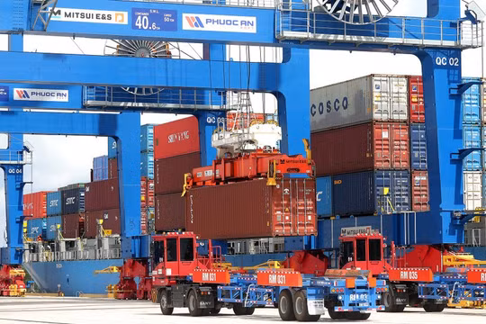 Cảng Phước An đã đi vào vận hành phân kỳ 1 từ tháng 10/2024. Ảnh: Cảng Phước An.