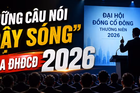Những câu nói “dậy sóng” của lãnh đạo doanh nghiệp mùa ĐHĐCĐ 2026