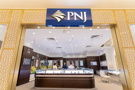Hết năm 2025, PNJ ghi nhận có 431 cửa hàng trên toàn quốc. Ảnh: PNJ.