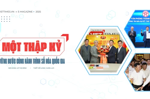 Một thập kỷ vững bước cùng hành trình số hóa quốc gia