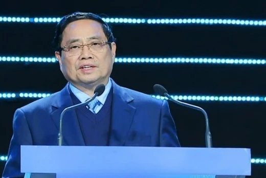 Thủ tướng Phạm Minh Chính phát biểu tại Lễ khai mạc Techfest Việt Nam 2025.
