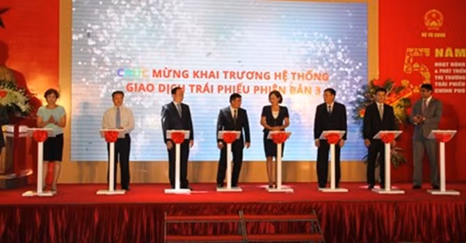 Khai trương Hệ thống giao dịch trái phiếu Chính phủ phiên bản 3.