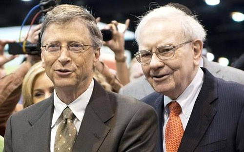 Hai tỷ phú Mỹ Bill Gates (trái) và Warren Buffett - Ảnh: Bloomberg/Getty/CNBC.