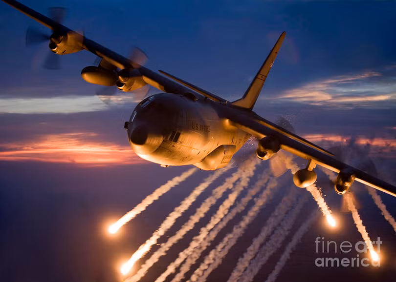 Gunship AC 130 trên chiến trường