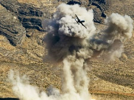 A-10 Warthog trong một đợt tấn công IS.