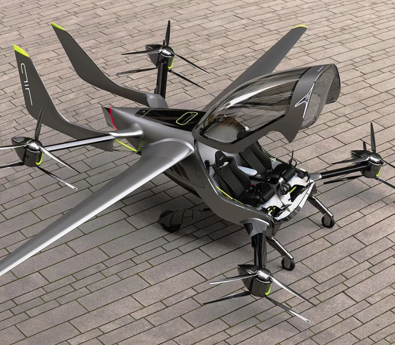 Máy bay tư nhân cất cánh thẳng đứng AIR ONE eVTOL. Ảnh AIR