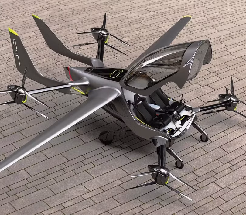 Máy bay tư nhân cất cánh thẳng đứng AIR ONE eVTOL. Ảnh AIR