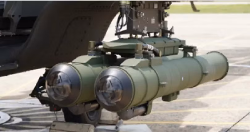 Tên lửa chống tăng có điều khiển (ATGM) không đối đất TAipers (Cheongeom). Ảnh DAPA