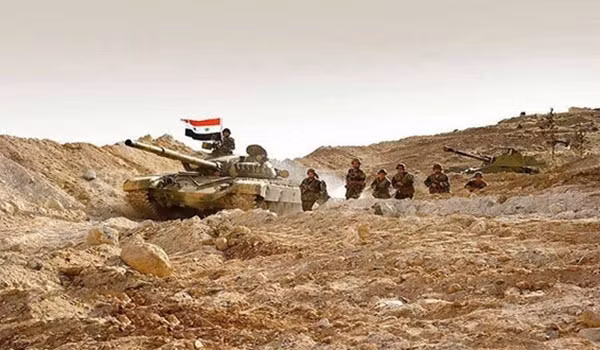 Quân đội Syria tấn công trên vùng sa mạc tỉnh Homs