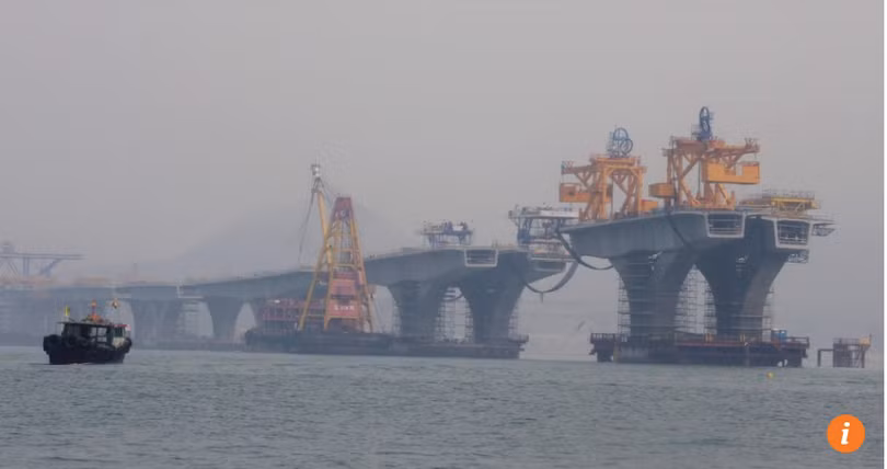 Công trình xây cầu vượt biển dài nhất thế giới