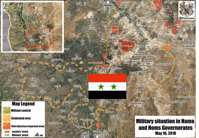 Toàn cảnh khu vực Rasan giải phóng. Anh Al-Masdar News