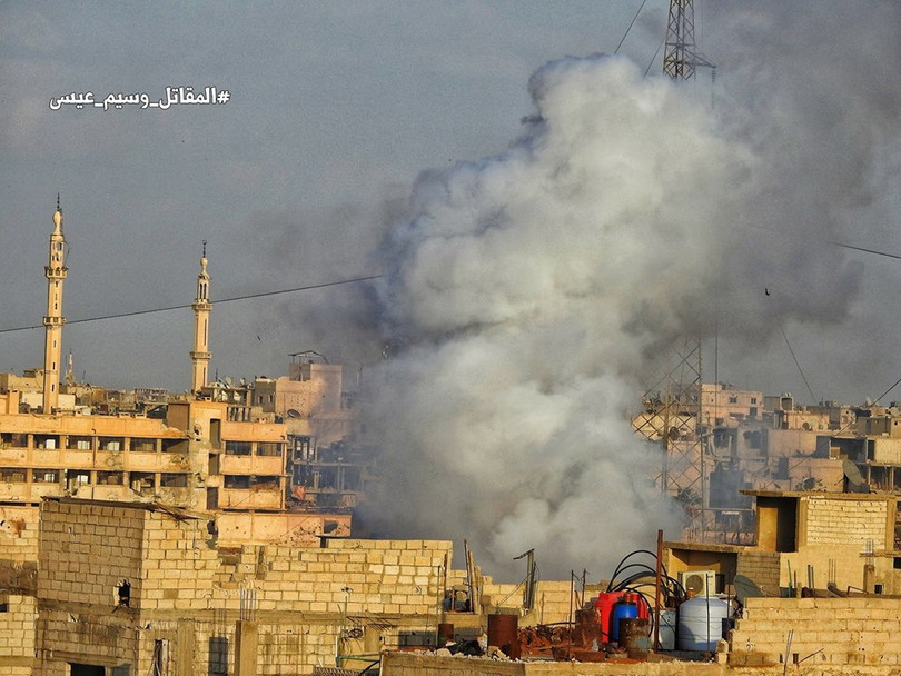 Quân đội Syria tung đòn dữ dội chiếm quận chiến lược nam Damascus ảnh 6