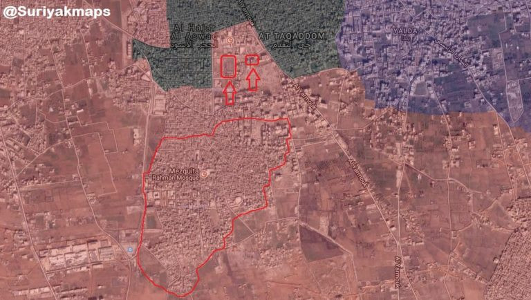 Dội hỏa lực kinh hoàng, quân đội Syria quyết diệt sạch IS trong tử địa Yarmouk ảnh 1