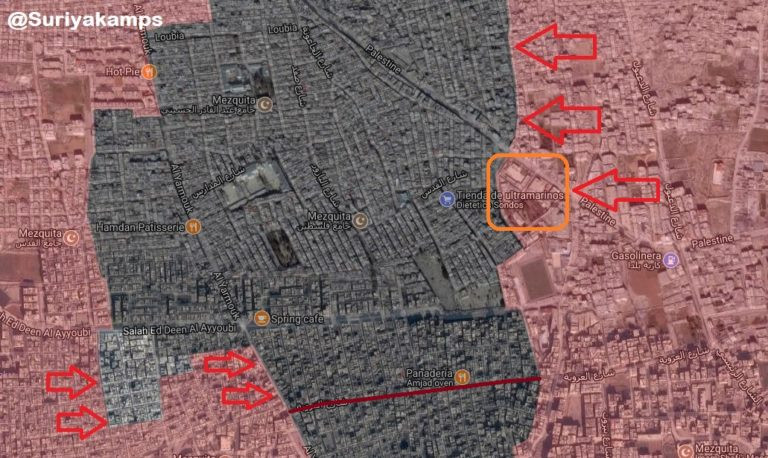 Cuộc chiến khốc liệt trên từng ngôi nhà góc phố trong tử địa Yarmouk, Syria (video) ảnh 1