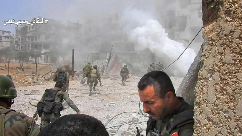 Quân đội Syria tấn công dữ dội trả thù IS sau vụ hành quyết dã man ảnh 6